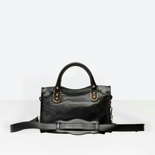 Balenciaga Classic Metallic Edge Mini City Black - Image 4