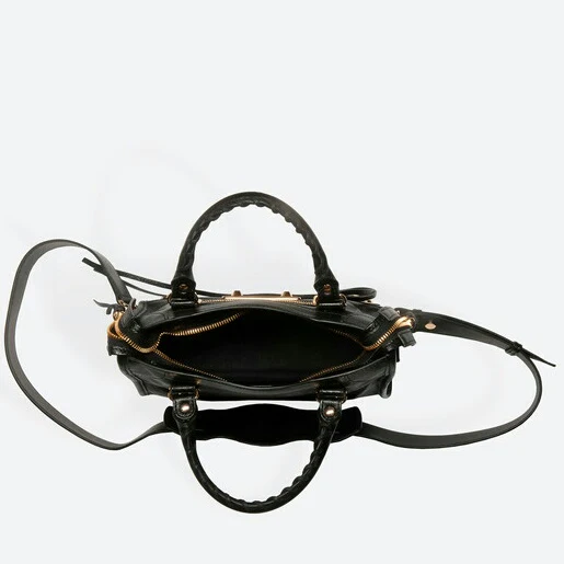 Balenciaga Classic Metallic Edge Mini City Black - Image 5