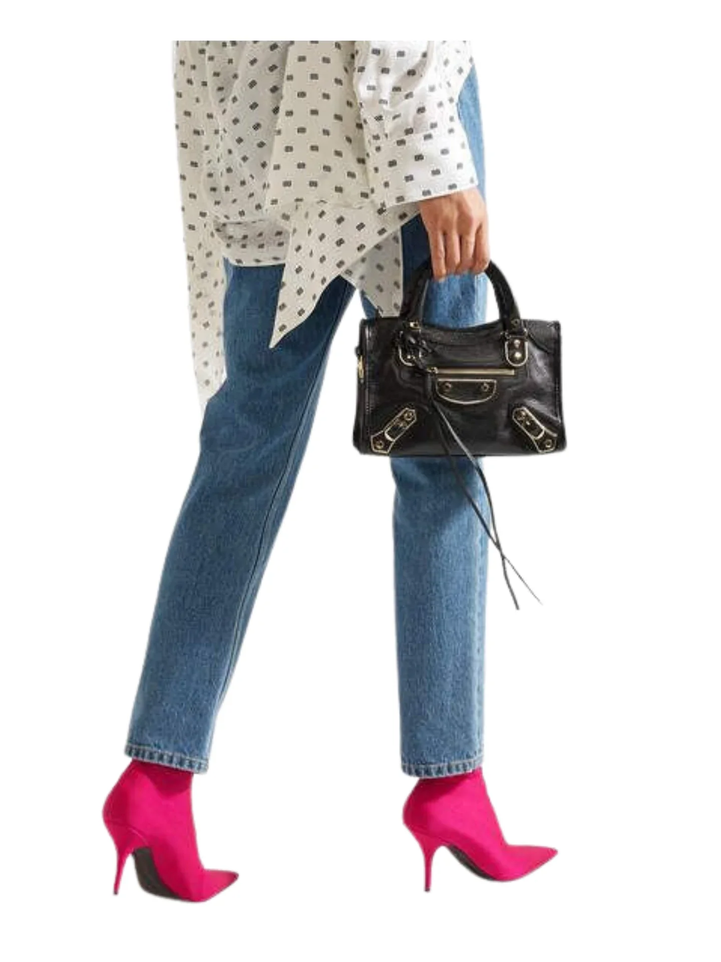 Balenciaga Classic Mini City Edge Black/Gold Hardware - Image 3