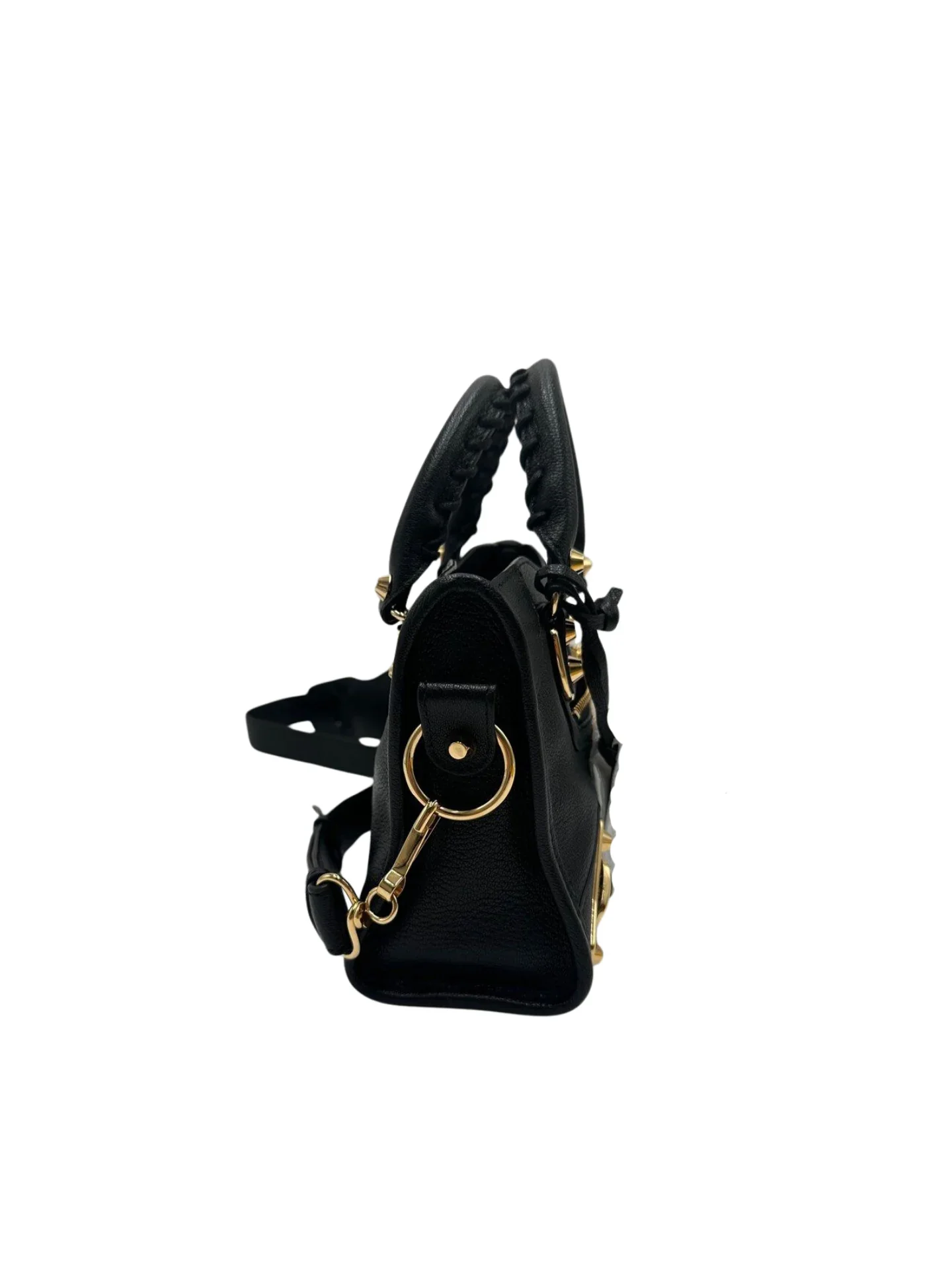 Balenciaga Classic Mini City Edge Black/Gold Hardware - Image 5
