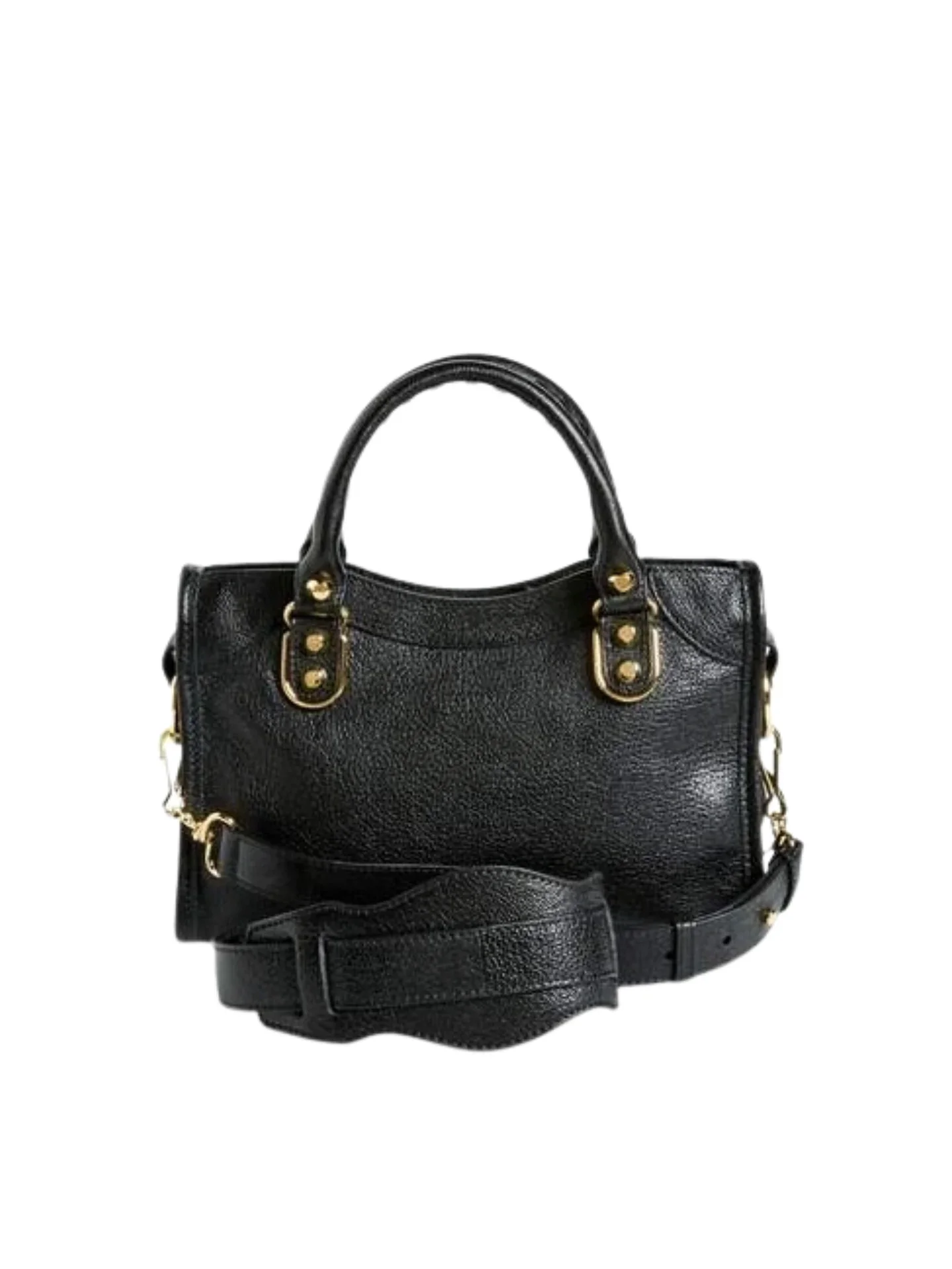Balenciaga Classic Mini City Edge Black/Gold Hardware - Image 6