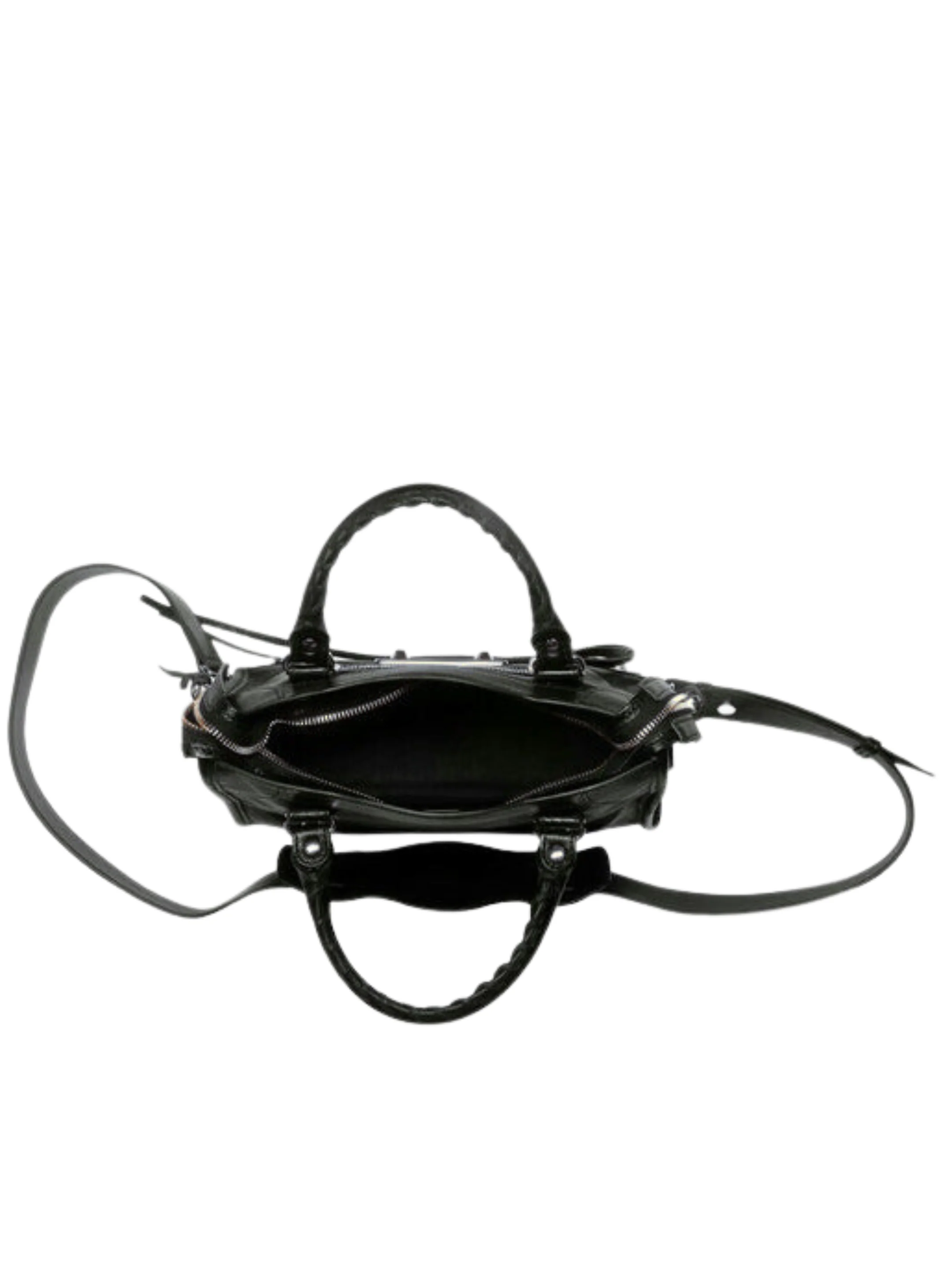 Balenciaga Classic Mini City Edge Black / Silver Hardware - Image 3