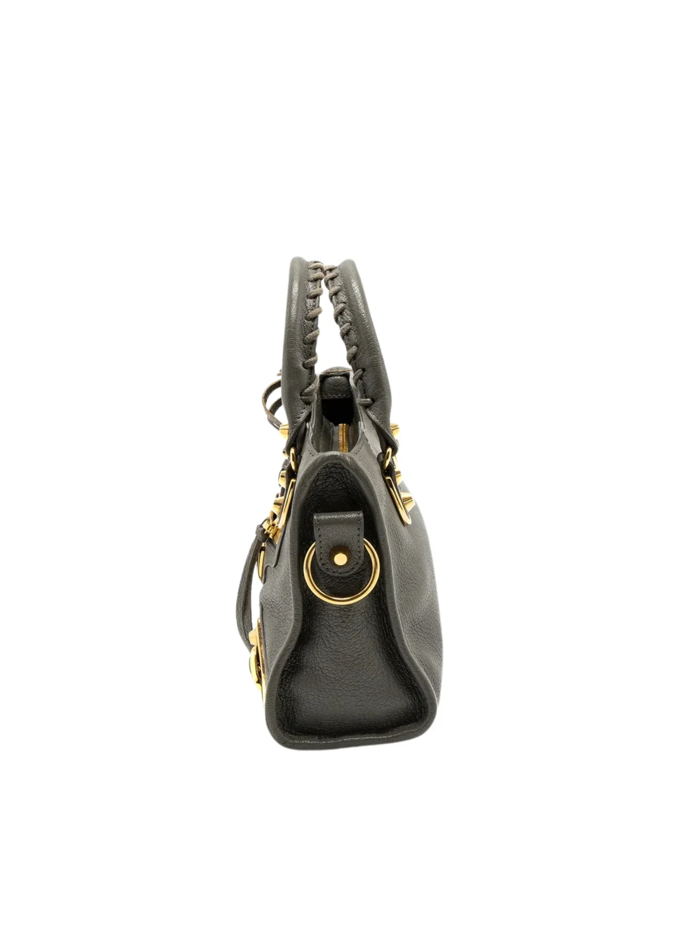 Balenciaga Metallic Edge Mini City Mink Grey - Image 4