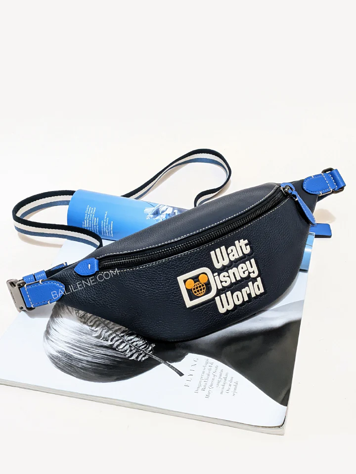 Coach C8509 Charter Belt Bag 7 With Walt Disney World Motif Midnight Navy - Image 11