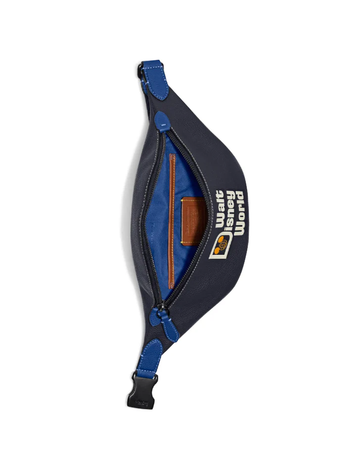 Coach C8509 Charter Belt Bag 7 With Walt Disney World Motif Midnight Navy - Image 5