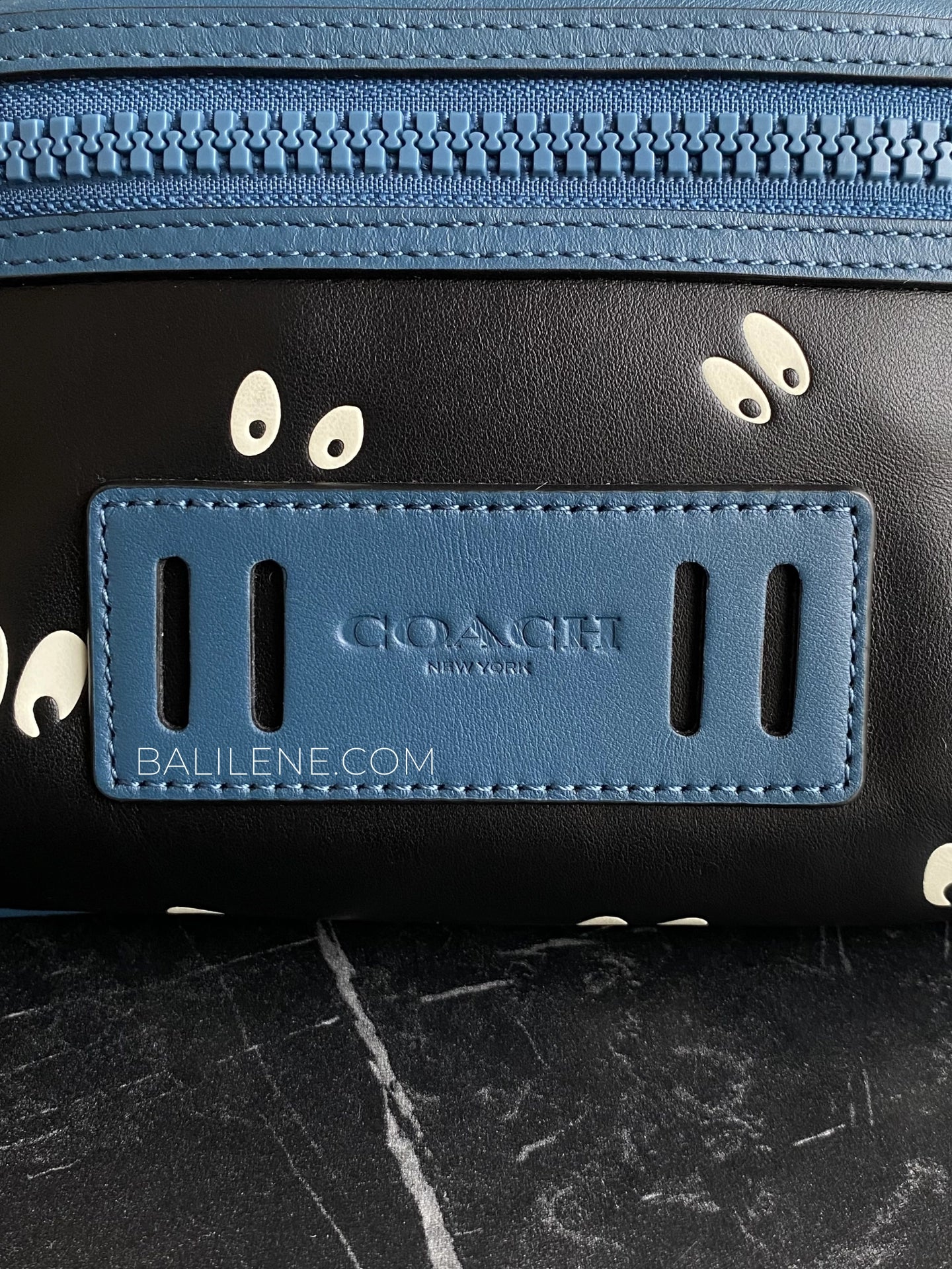 Coach F72956 Disney X Terrain Belt Bag With Snow White And The Seven Dwarfs Eyes Print Black Multi - Image 3