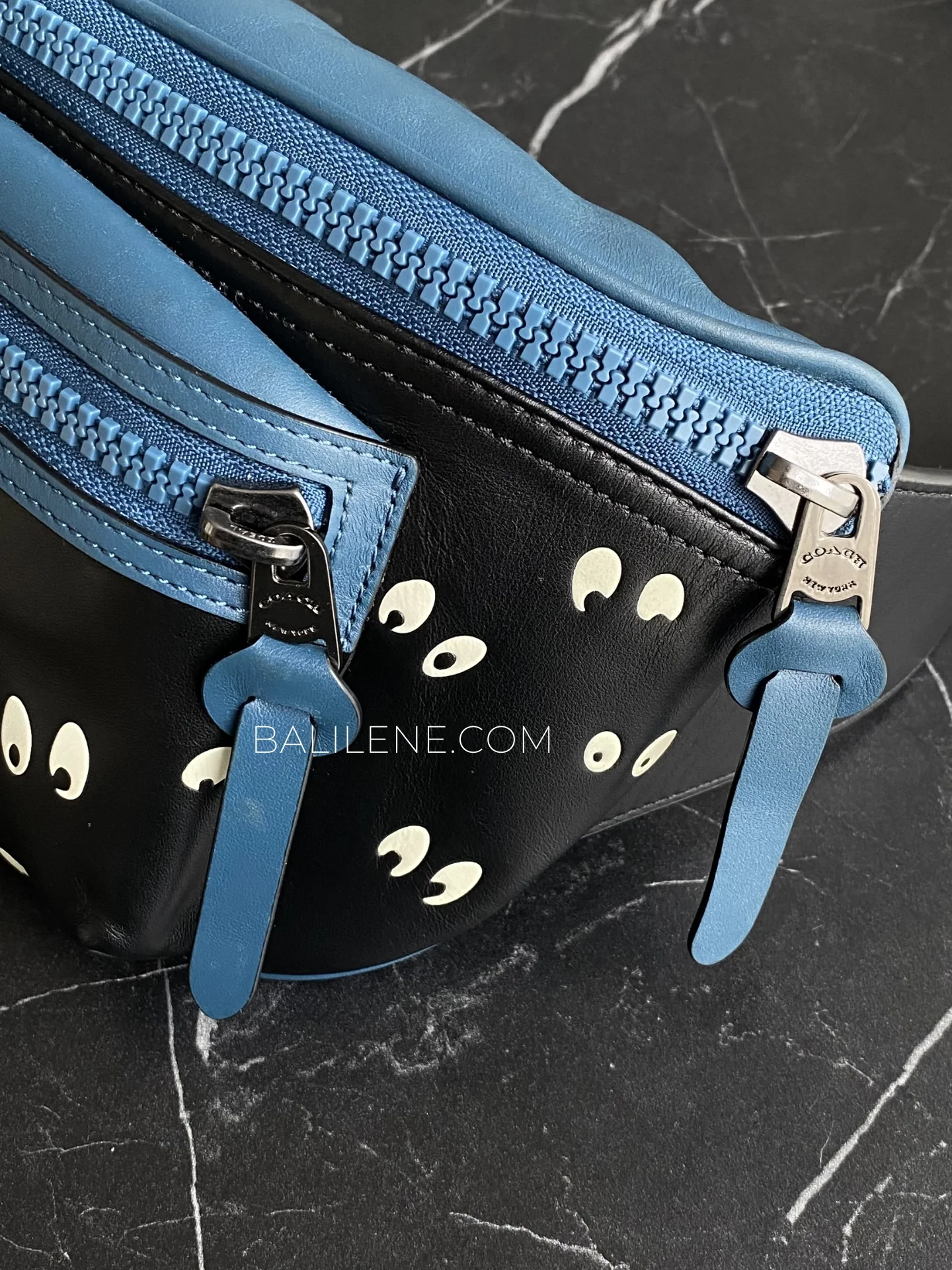 Coach F72956 Disney X Terrain Belt Bag With Snow White And The Seven Dwarfs Eyes Print Black Multi - Image 4