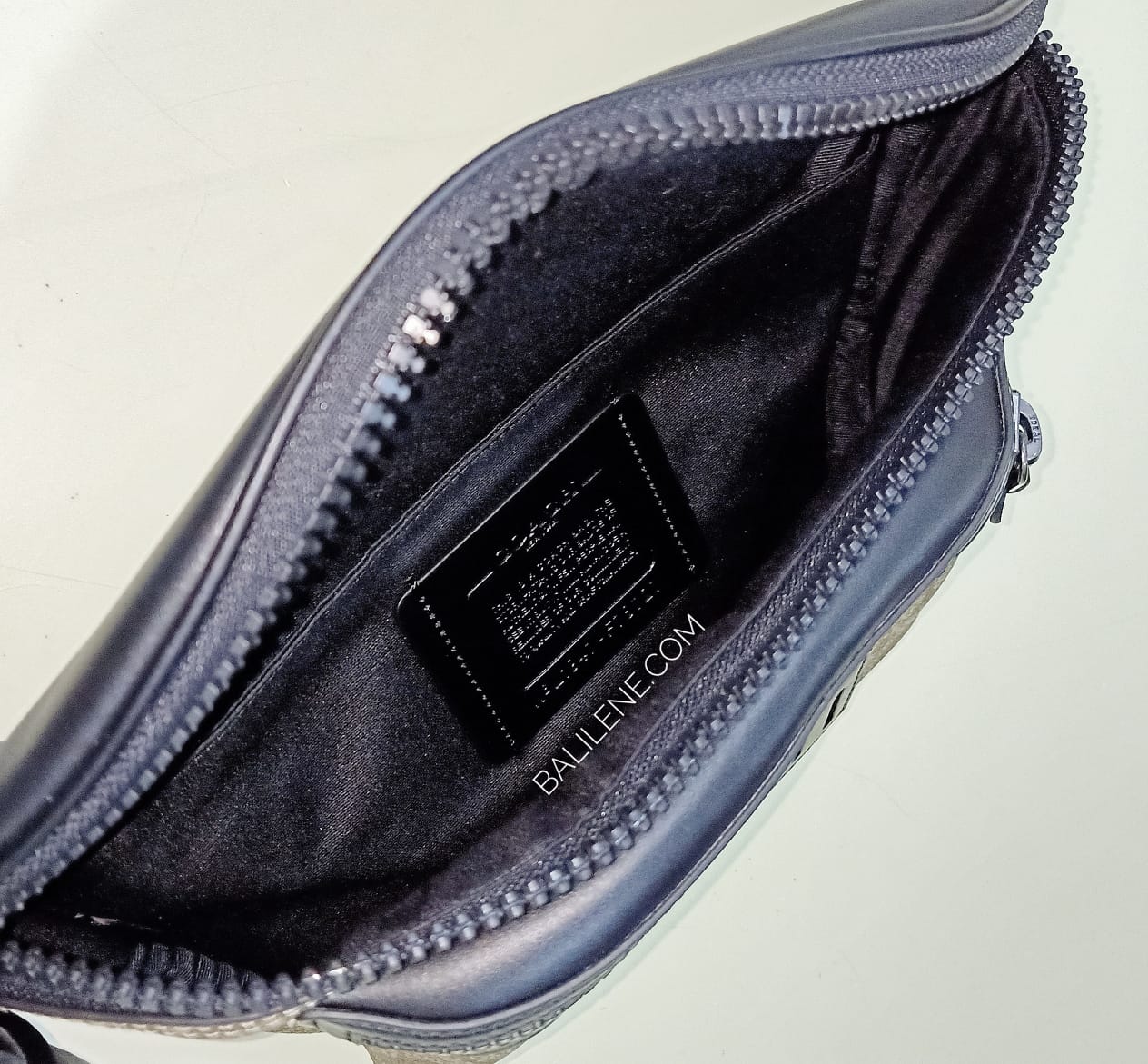 Coach F78727 Terrain Belt Bag In Signature Canvas Tan/Black - Image 7