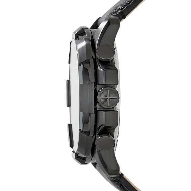 Fossil Fs5133 Dean Chronograph Black Leather Watch - Image 3