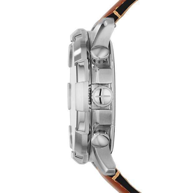 Fossil Fs5130 Dean Chronograph Light Brown Leather Watch - Image 3