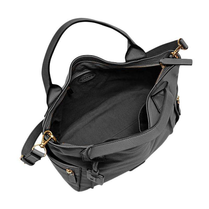 Fossil ZB6458001 Emerson Satchel Bag Black Leather - Image 3