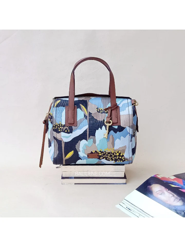 Fossil ZB6907992 Emma Satchel Dark Floral - Image 7