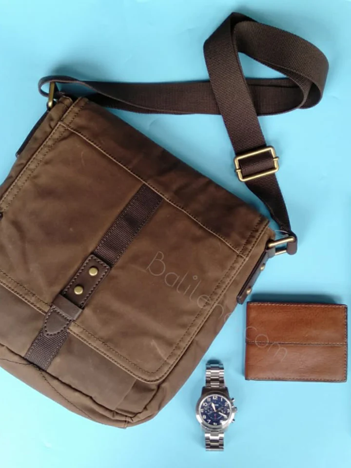 Fossil SBG1133200 Travis Citybag Brown - Image 3