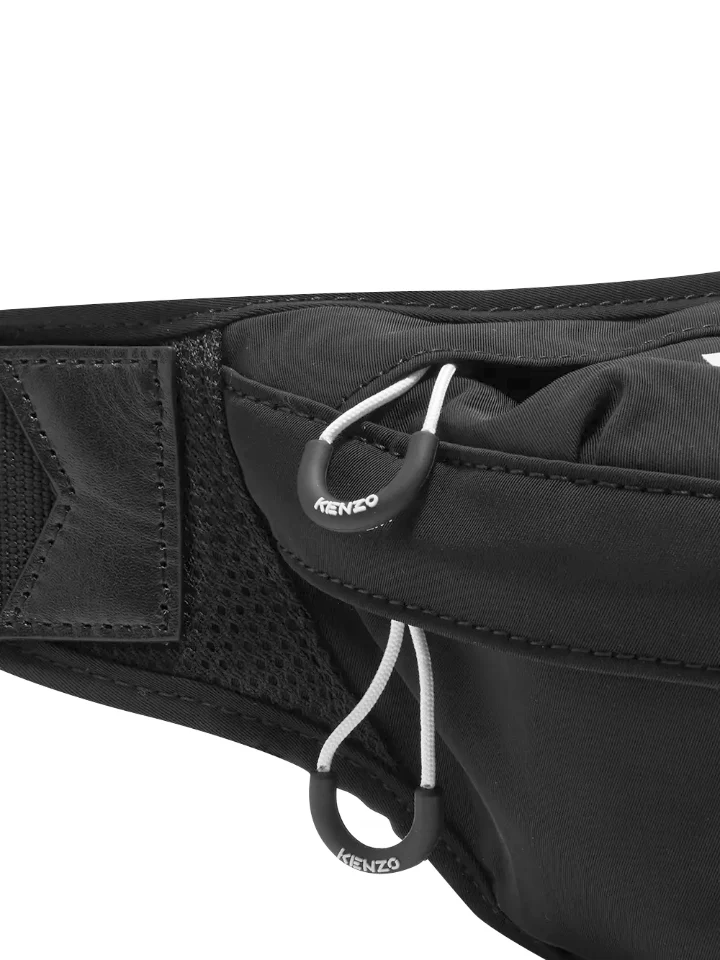 Kenzo Sport Logo Printed Belt Bag Black - Image 7