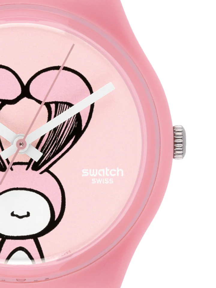 Swatch Lovely Mine Silicone Watch - Image 5