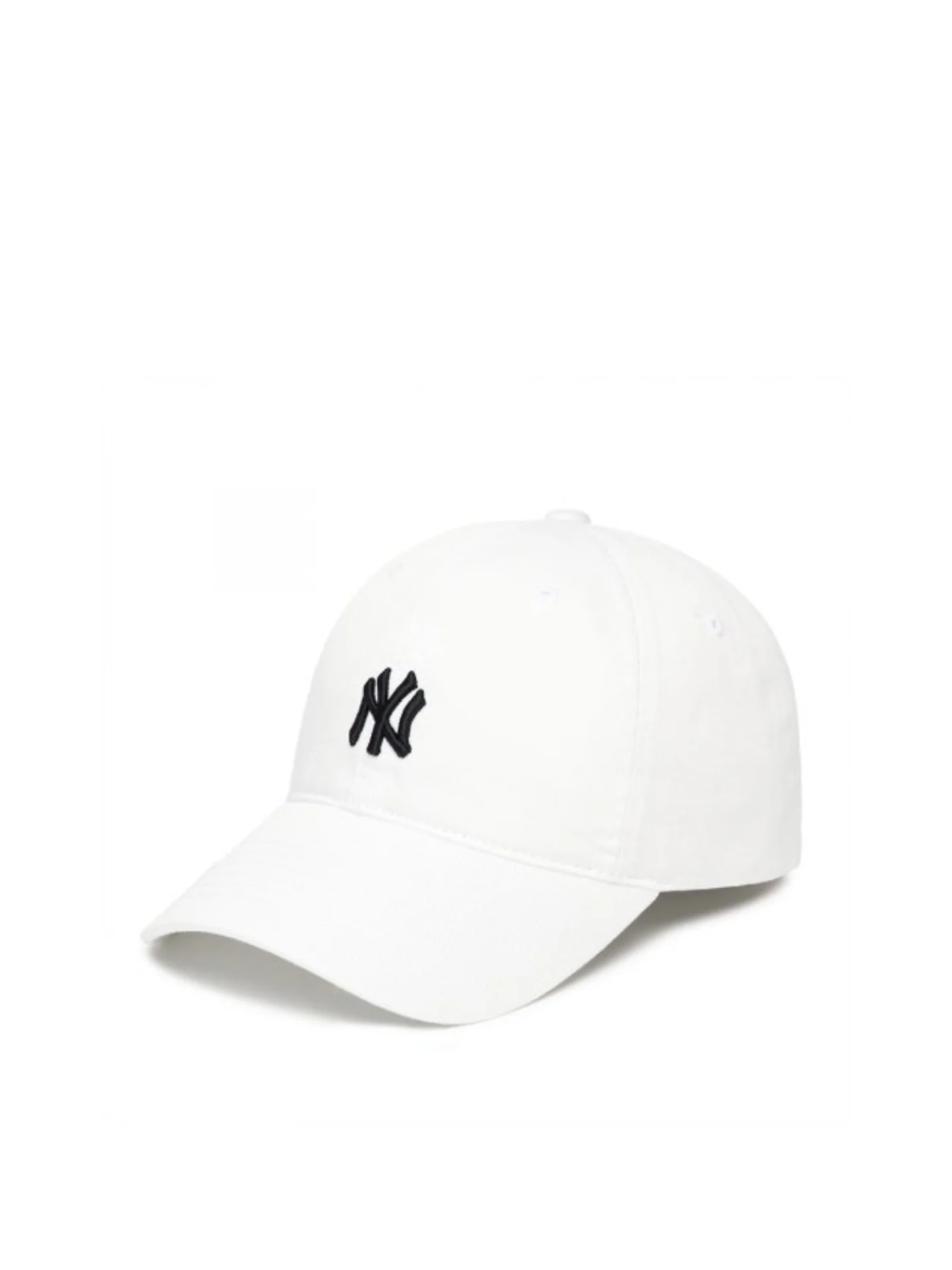 MLB Capwhite Small Logo Black Rookie Ball Cap NY - Image 3