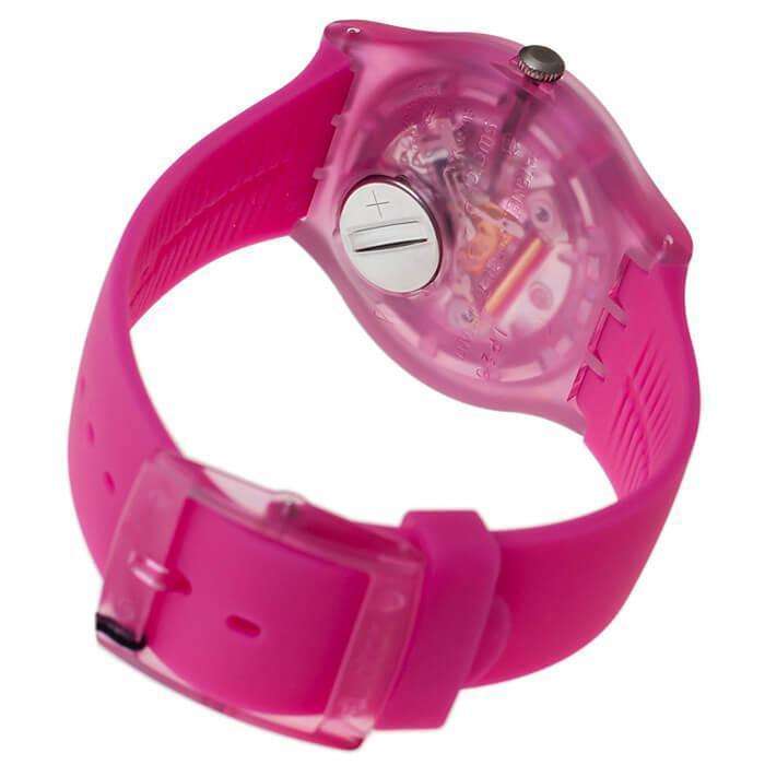 Swatch Unisex Swatch Pink Lacquered Watch - Image 4