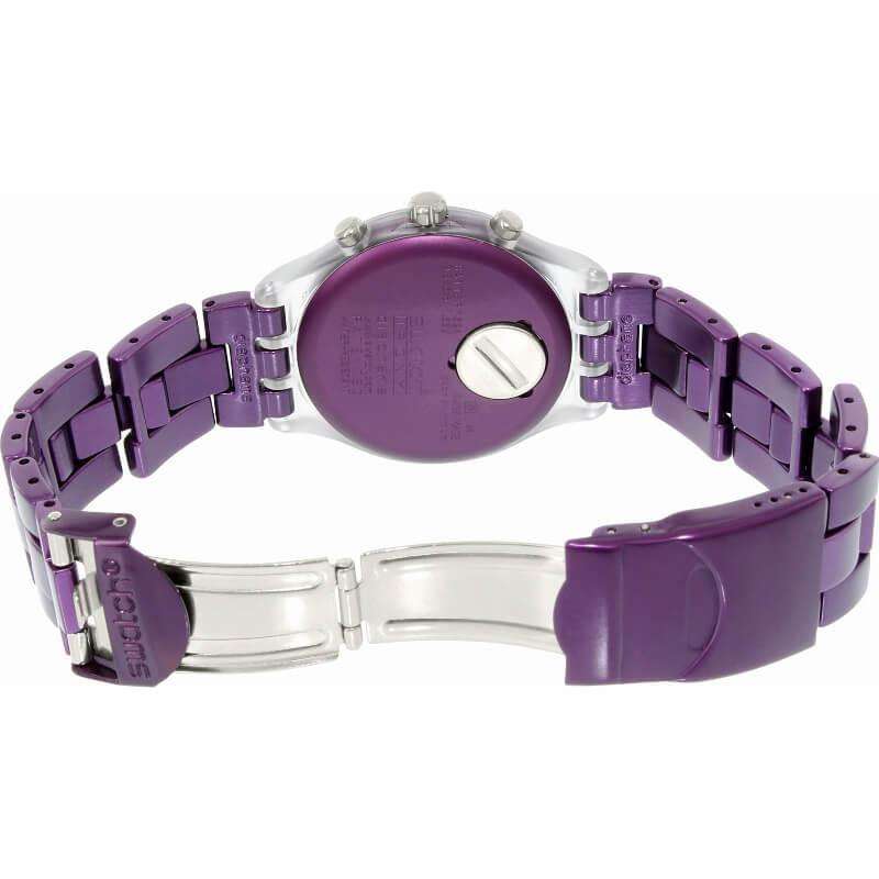 Swatch SVCK4048AG Full Blooded Blueberry Unisex Watch - Image 4