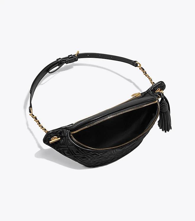 Tory Burch 53060 Fleming Belt Bag Black - Image 4