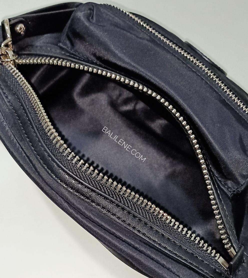 Tory Burch 60387 Nylon Belt Bag Black - Image 4