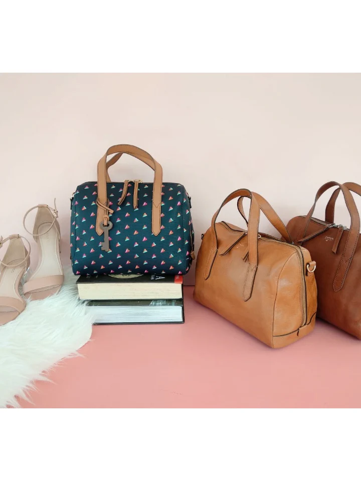 Fossil ZB5486235 Sydney Satchel Camel - Image 4