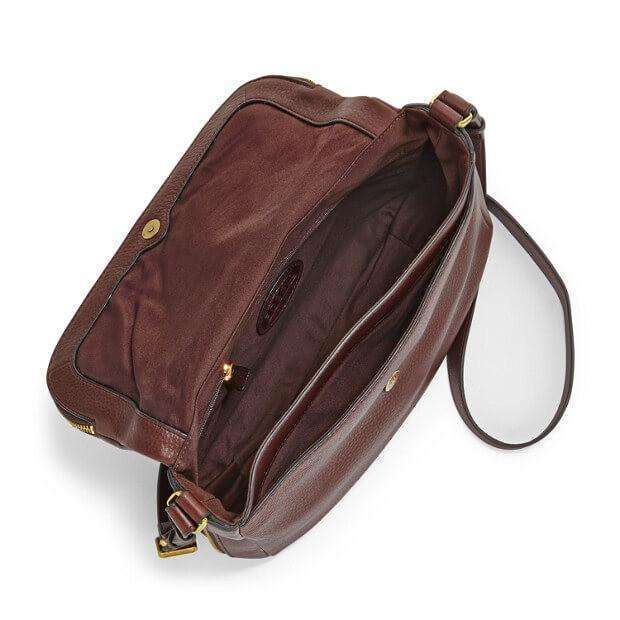 Fossil ZB5875206 Preston Flap Espresso Leather Crossbody Handbag - Image 3