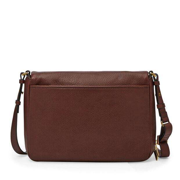 Fossil ZB5875206 Preston Flap Espresso Leather Crossbody Handbag - Image 6